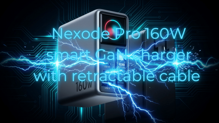 UGREEN Nexode Pro 160W Review: Power-Packed, Smart Display
