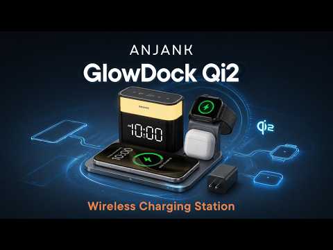 This 5-in-1 Charging Station Could Replace Your Entire Nightstand Setup! | ANJANK GlowDock Review