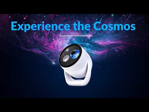 This 4K Galaxy Projector Turned My Room Into SPACE! 🌌 | Twelvetooo 3D01 Galaxy Projector Pro Review